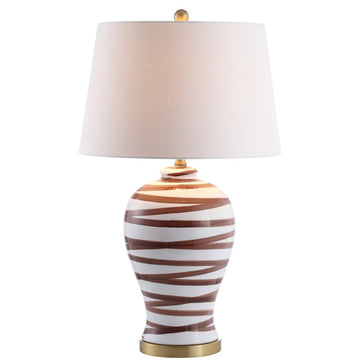 Joelie 29" Ceramic LED Table Lamp - JONATHAN Y